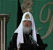 Патриарх Кирилл выступил перед молодёжью в Ледовом дворце в Санкт-Петербурге